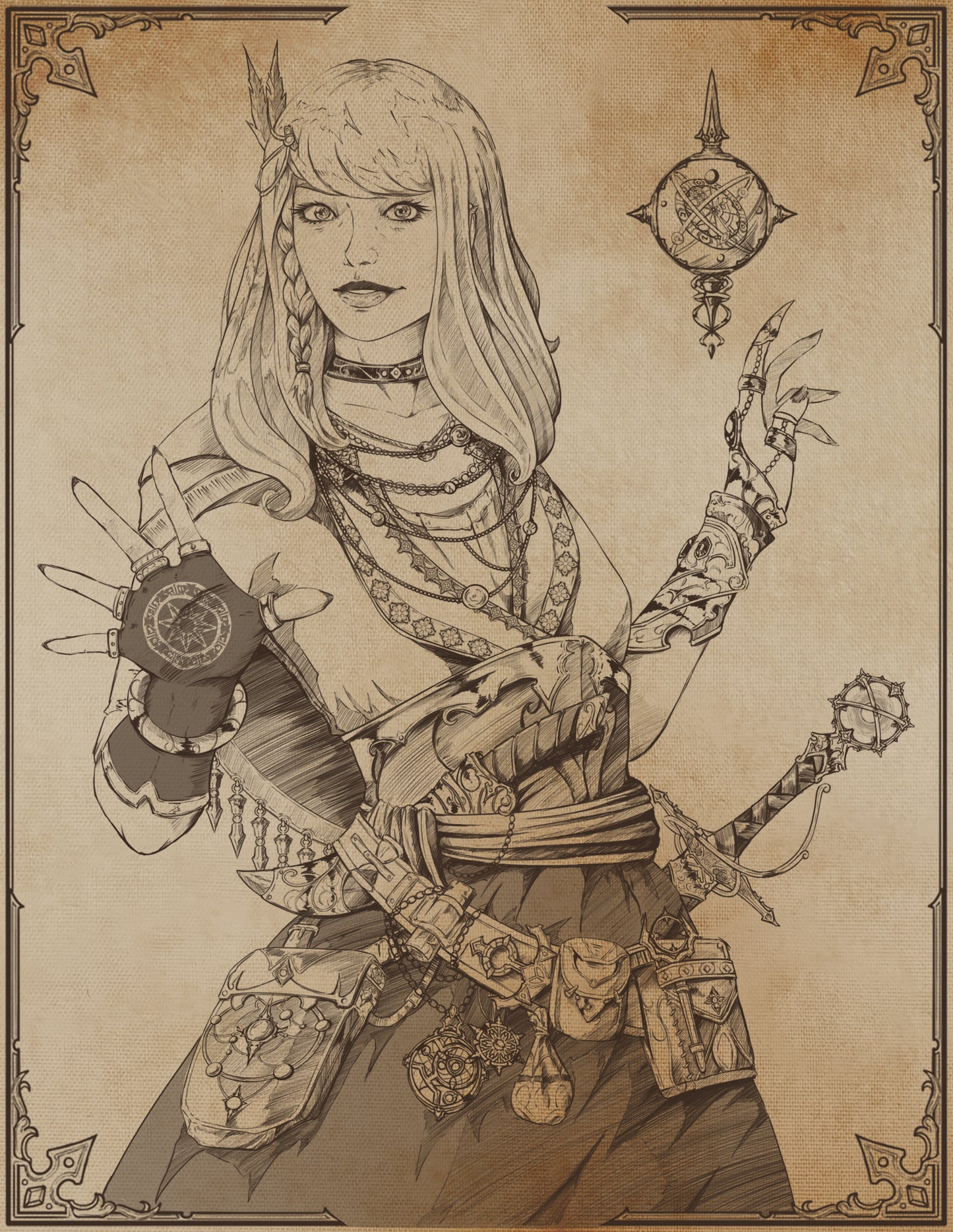 Rosa Briar Portrait