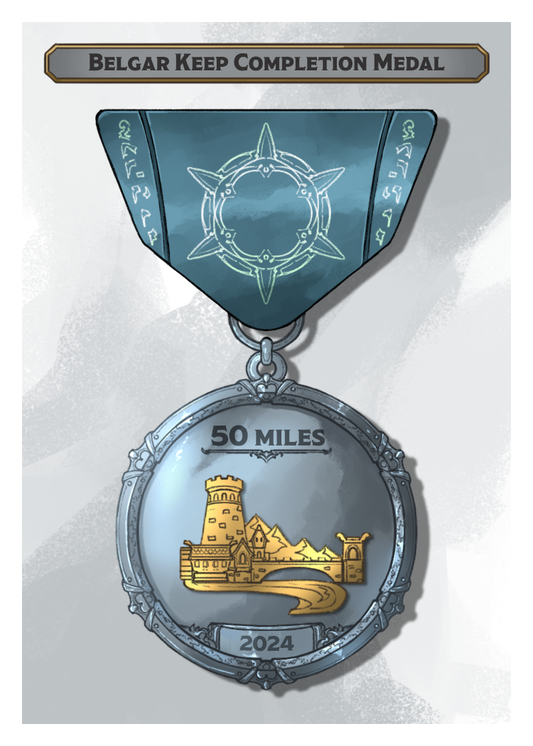 Fitness Challenge Completion Badge