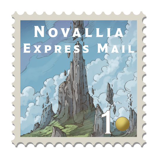 Novallia Stamp Sticker