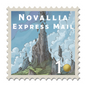 Novallia Stamp Sticker