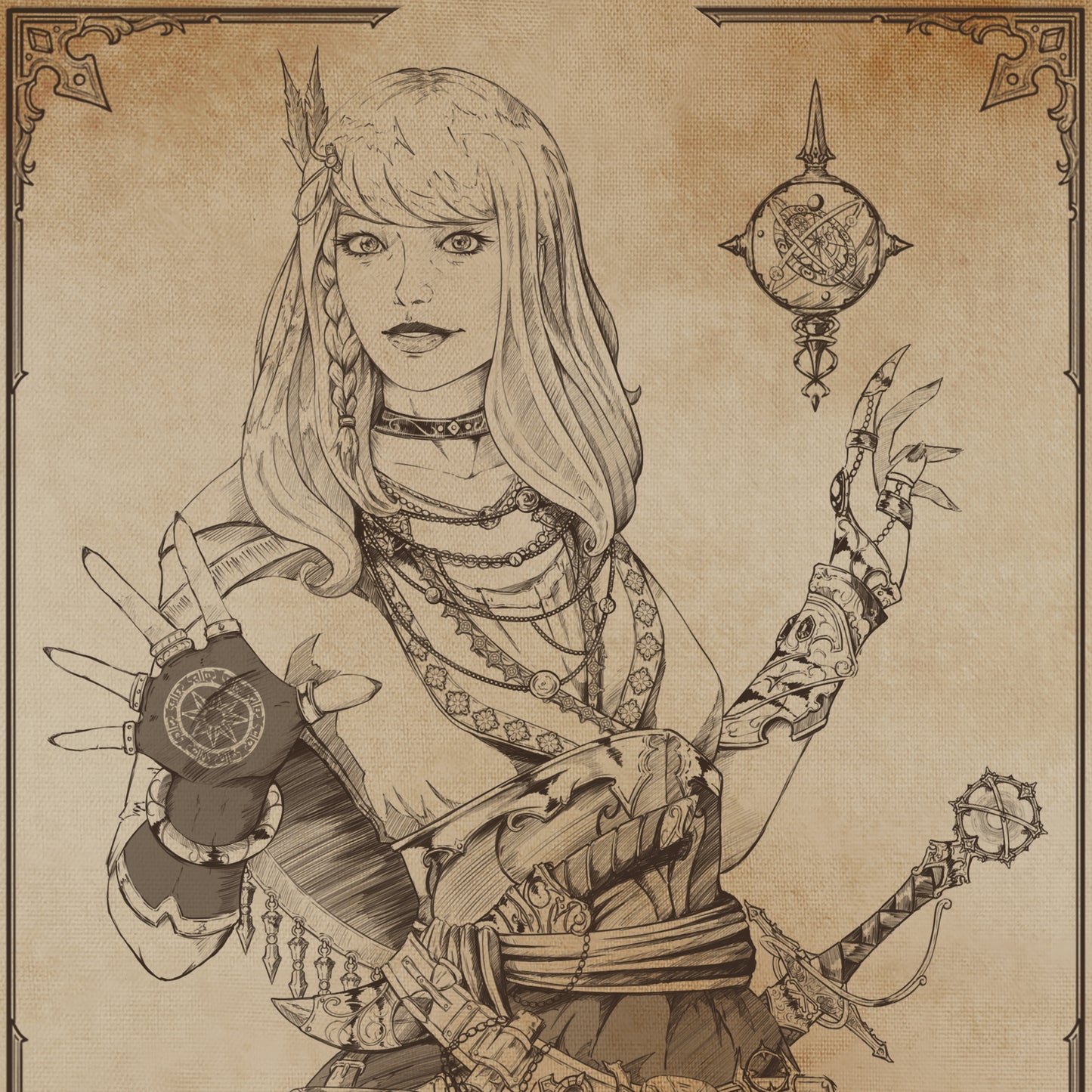 Rosa Briar Portrait